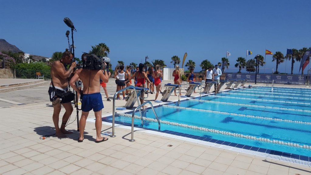 Grabando Work Out en Las Playitas, Fuerteventura 4